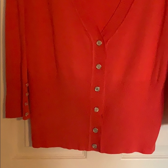 Barely Worn Peach Button Detail Cardigan - Picture 2 of 6